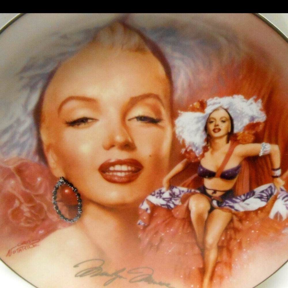 Vintage Marilyn Monroe “Shimmering Heat” Collector Plate | Bradford Exchange